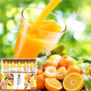 みかんジュース飲み比べ